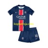 Billiga Fotbollströjor Paris Saint-Germain Ousmane Dembele 10 Barn Hemma tröja 2024/25 Kortärmad